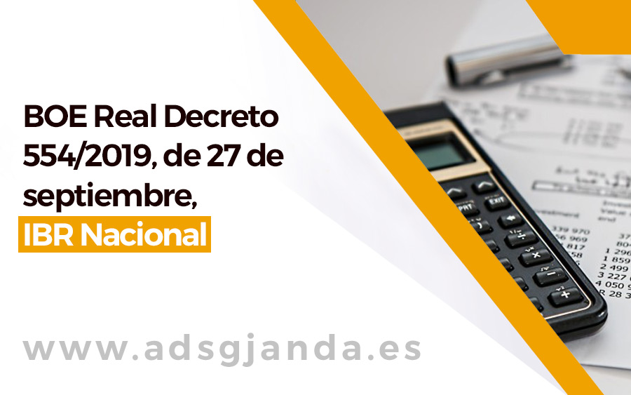 BOE Real Decreto IBR Nacional